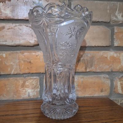 Sale Photo Thumbnail #1335: etched dragon design