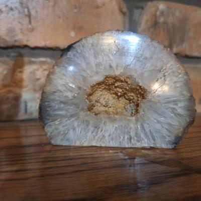 Sale Photo Thumbnail #1350: Natural Agate Geode