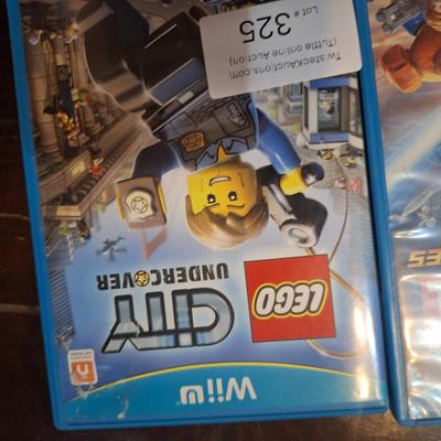 Sale Photo Thumbnail #1362: Wii U games Lego marvel super heros and Lego City undercover