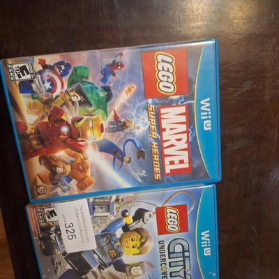 Sale Photo Thumbnail #1360: Wii U games Lego marvel super heros and Lego City undercover