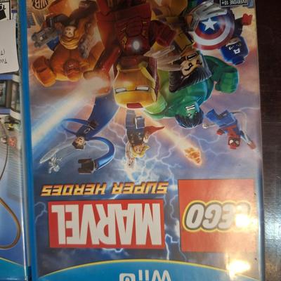 Sale Photo Thumbnail #1361: Wii U games Lego marvel super heros and Lego City undercover