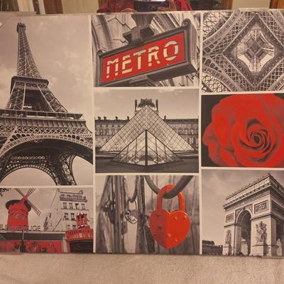 Sale Photo Thumbnail #1277: Canvas wall art