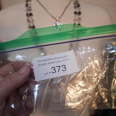 Sale Photo Thumbnail #1419: the beaded one is really long it is doubled over in the photos. 