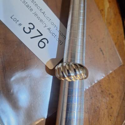 Sale Photo Thumbnail #1439: costume silver ring size 6