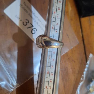 Sale Photo Thumbnail #1440: costume silver ring size 6