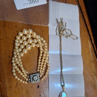 Sale Photo Thumbnail #1459: not likely real pearls