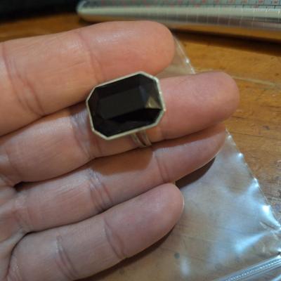 Sale Photo Thumbnail #1486: it looks like it might be sterling but there are no markings,  