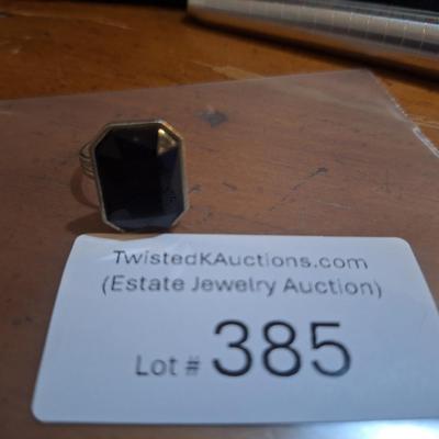 Sale Photo Thumbnail #1485: it looks like it might be sterling but there are no markings,  