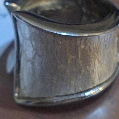 Sale Photo Thumbnail #1494: size 6 Sigal s. steel ring