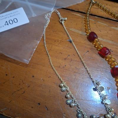 Sale Photo Thumbnail #1557: 2 necklaces