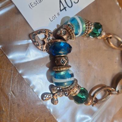 Sale Photo Thumbnail #1567: Charm bracelet