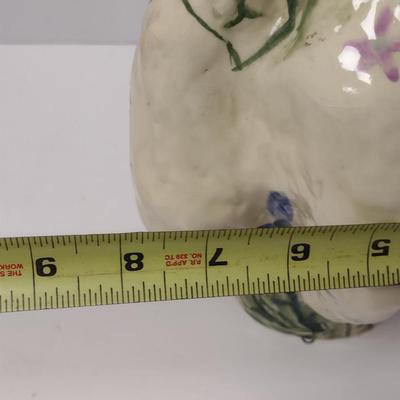 Glazed Pottery Vase Signed by Artist- Approx 9 1/2" Tall