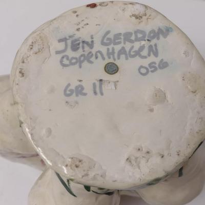 Glazed Pottery Vase Signed by Artist- Approx 9 1/2" Tall