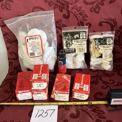 Black Powder Balls and Patches