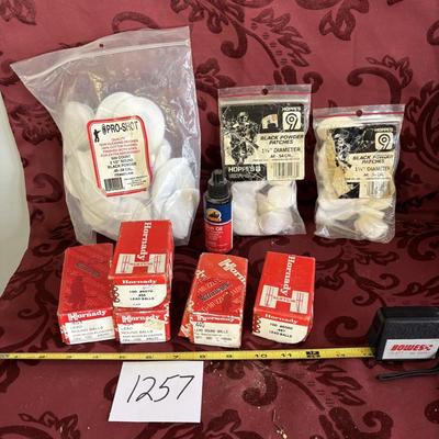 Black Powder Balls and Patches