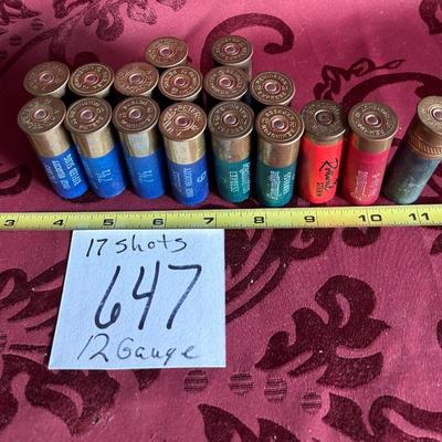 17 Shots 12 Gauge