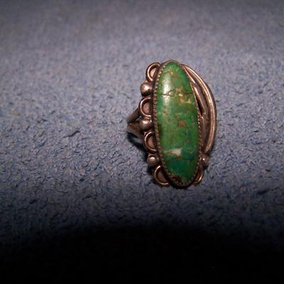 LOT 21 GREAT VINTAGE NATIVE AMERICAN JEWELRY-STERLING/TURQUOISE