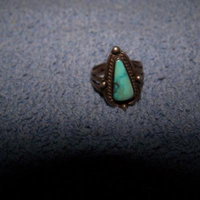 LOT 21 GREAT VINTAGE NATIVE AMERICAN JEWELRY-STERLING/TURQUOISE