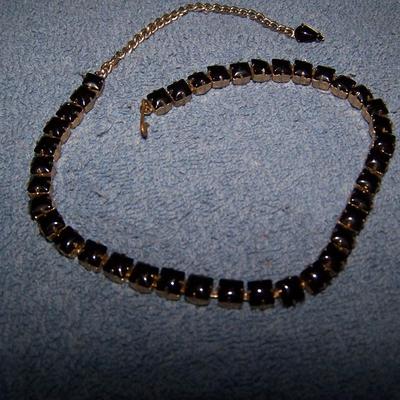 LOT 24 LOVELY VINTAGE RHINESTONE NECKLACES