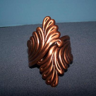 LOT 54 3 FAB VINTAGE COPPER BRACELETS 3 CUFFS & 1 CLAMPER