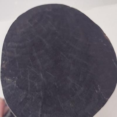 Carved Wooden African Tribal Female Bust- Approx 6 3/4" Tall