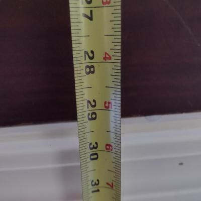 Decorative Stained Glass Panel in Wood Frame- Approx 19 1/2" x 29"