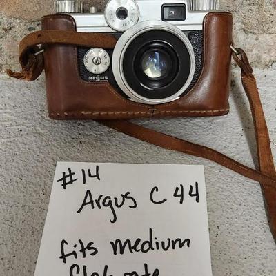 Sale Photo Thumbnail #150: Argus C forty four with a partial case. Fits a medium flat rate box