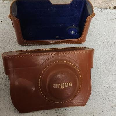 Sale Photo Thumbnail #169: Argus C3 Rangefinder with case. Fits a medium flat rate box