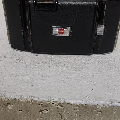 Sale Photo Thumbnail #179: Kodak Tourist II with case. Fits a medium flat rate box