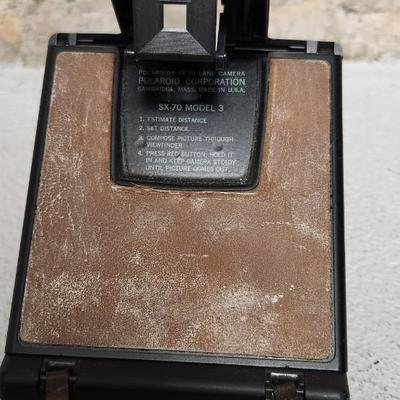 Sale Photo Thumbnail #197: Polaroid SX 70 Landcamera model 3. Fits medium flat rate box.