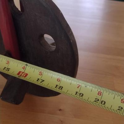 Primitive Wooden Tricycle