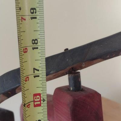 Primitive Wooden Tricycle