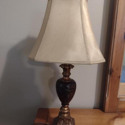 Small Table Top Accent Lamp with Shade- Approx 25" Tall