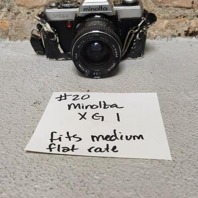Sale Photo Thumbnail #223: Minolta XG 1 fits medium flat rate box