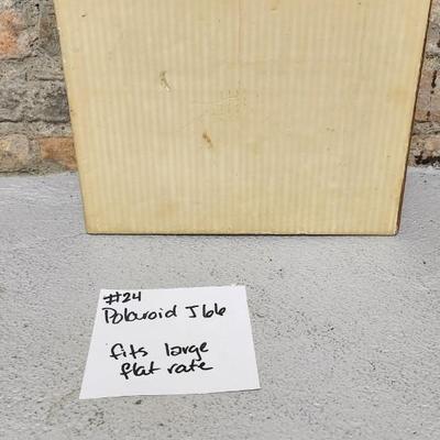 Sale Photo Thumbnail #259: Polaroid J66 in the original box and case. Fits large flat rate. Weighs a ton!