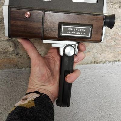 Sale Photo Thumbnail #270: Bell and Howell 440 video camera with a case. Fits large flat rate box