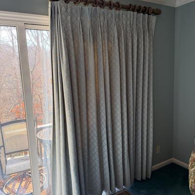 Two Pair of Lined Curtains (P-MG)