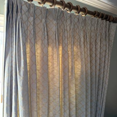 Two Pair of Lined Curtains (P-MG)
