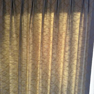 Two Pair of Lined Curtains (P-MG)