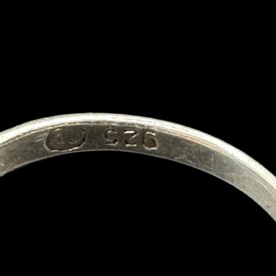 Sale Photo Thumbnail #834: **WIRE TRANSFER IS REQUIRED IF SHIPPED.** [34.72g] Includes a sterling marcasite ring, a sterling ankle bracelet with a State of Maine charm, and a South American panel bracelet in .900 silver. Total of three pieces. Measurement of longest: 10”. Age rel