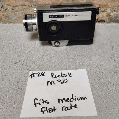 Sale Photo Thumbnail #283: Kodak M 30 video camera. Fits medium flat rate box