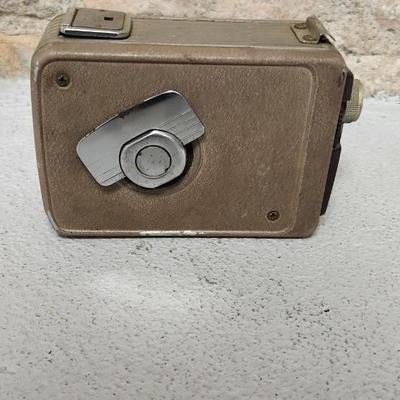 Sale Photo Thumbnail #301: Kodak Brownie Movie Camera II. I can't get the back to open :/. Fits a medium flat rate box