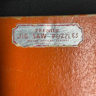 Sale Photo Thumbnail #857: Includes “Buffetting the Billows,” a puzzle by Joseph Straus, and Milton Bradley. Total of three puzzles. These have age related wear, and have not been checked for completeness. [CS]