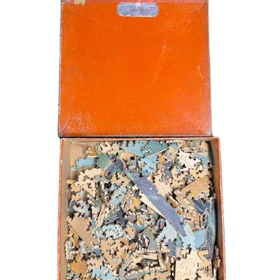 Sale Photo Thumbnail #856: Includes “Buffetting the Billows,” a puzzle by Joseph Straus, and Milton Bradley. Total of three puzzles. These have age related wear, and have not been checked for completeness. [CS]