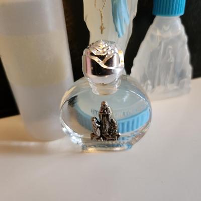 Sale Photo Thumbnail #388: This auction lot is for four Vessels of Holy Water.  These are as found in the estate.