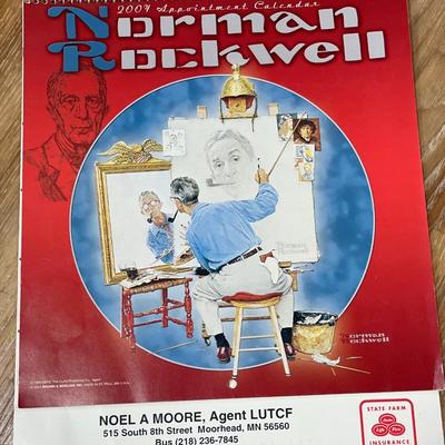 Vintage Vday cards, Life magazine and Calendar