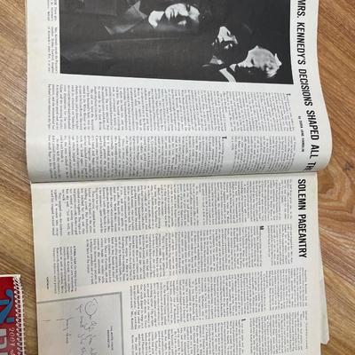 Vintage Vday cards, Life magazine and Calendar