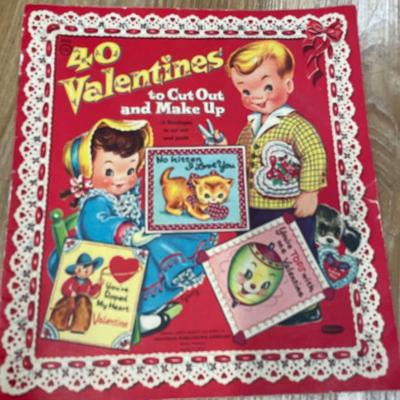 Vintage Vday cards, Life magazine and Calendar