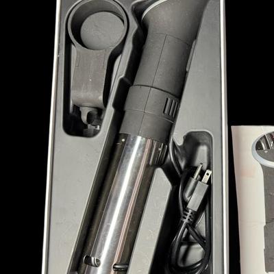 Sale Photo Thumbnail #909: PC 2.0 with clamp. In the original box. Not tested. Measurement of box: 13.5” x 7.5”. [CS]