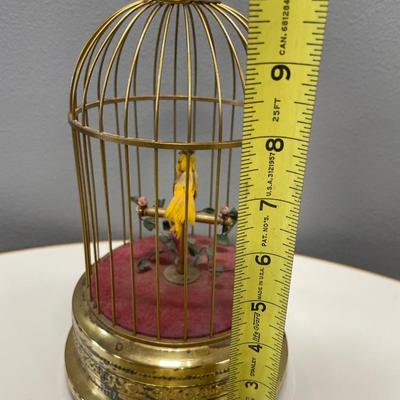 Vintage singing bird- Beak moves but no sound